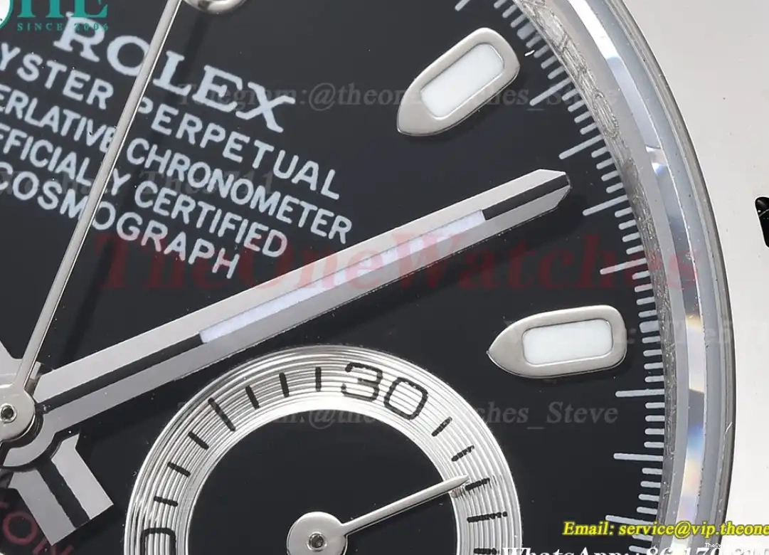 Stk SS Daytona A3836 40mm Black GDF SS 0513